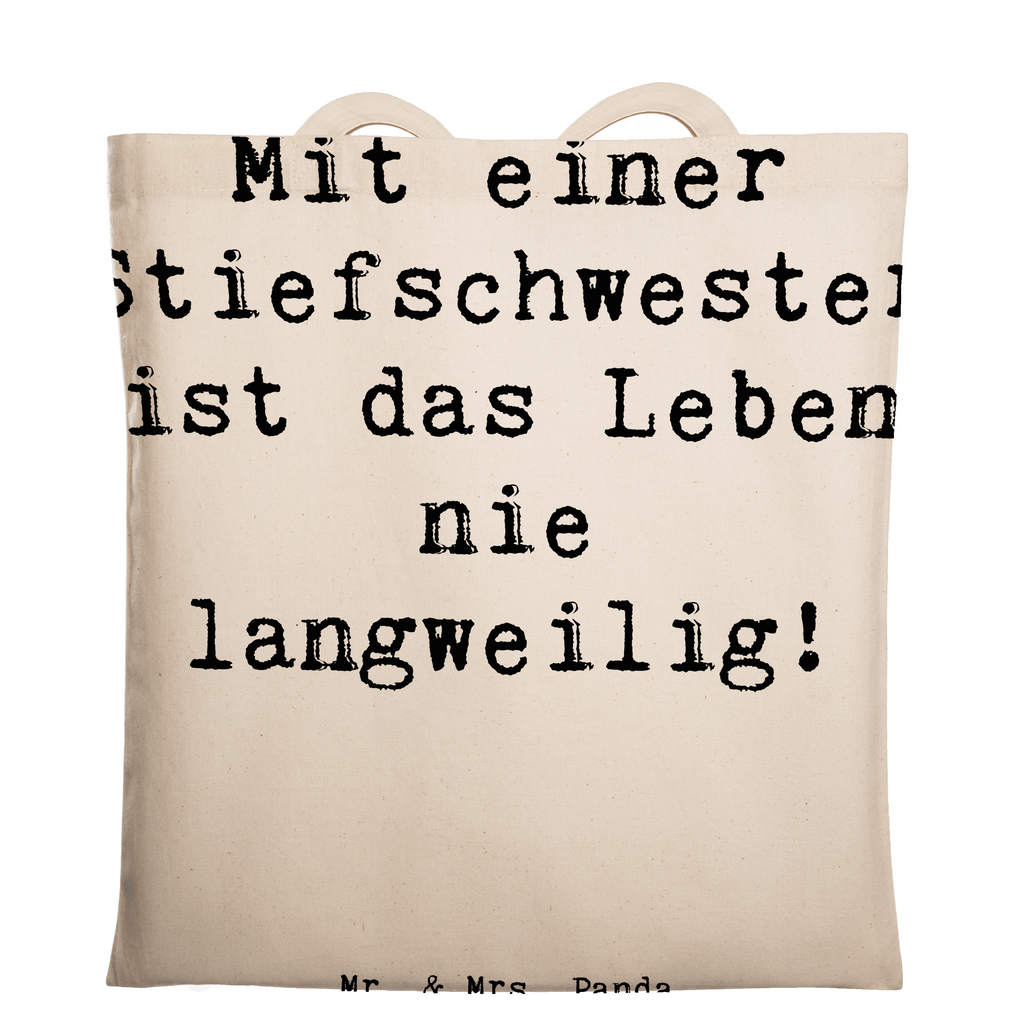 Tragetasche Spruch Stiefschwester Abenteuer Beuteltasche, Beutel, Einkaufstasche, Jutebeutel, Stoffbeutel, Tasche, Shopper, Umhängetasche, Strandtasche, Schultertasche, Stofftasche, Tragetasche, Badetasche, Jutetasche, Einkaufstüte, Laptoptasche, Familie, Vatertag, Muttertag, Bruder, Schwester, Mama, Papa, Oma, Opa