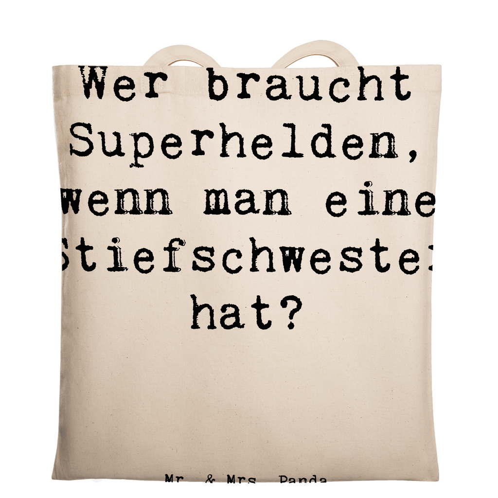 Tragetasche Spruch Stiefschwester Heldin Beuteltasche, Beutel, Einkaufstasche, Jutebeutel, Stoffbeutel, Tasche, Shopper, Umhängetasche, Strandtasche, Schultertasche, Stofftasche, Tragetasche, Badetasche, Jutetasche, Einkaufstüte, Laptoptasche, Familie, Vatertag, Muttertag, Bruder, Schwester, Mama, Papa, Oma, Opa