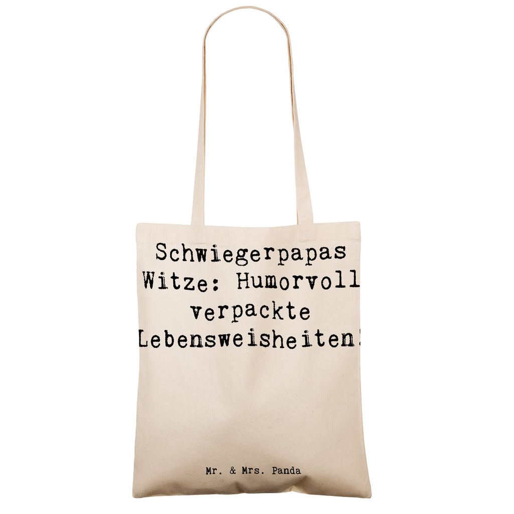 Tragetasche Spruch Schwiegerpapa Witze Beuteltasche, Beutel, Einkaufstasche, Jutebeutel, Stoffbeutel, Tasche, Shopper, Umhängetasche, Strandtasche, Schultertasche, Stofftasche, Tragetasche, Badetasche, Jutetasche, Einkaufstüte, Laptoptasche, Familie, Vatertag, Muttertag, Bruder, Schwester, Mama, Papa, Oma, Opa