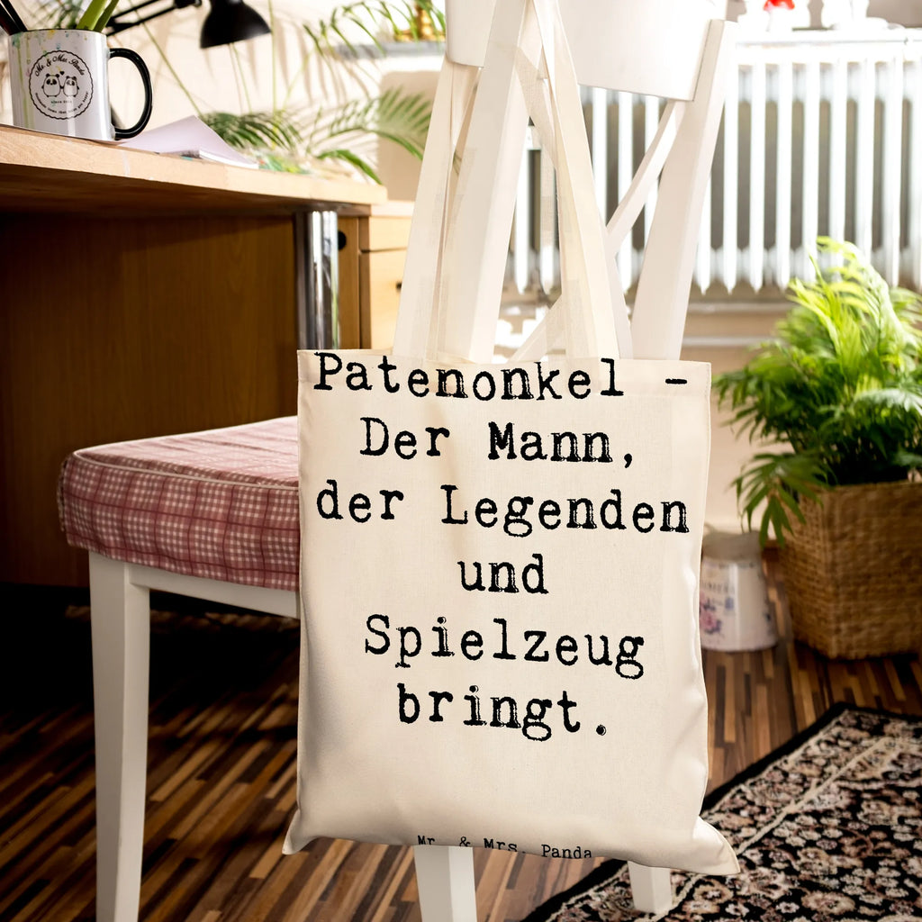 Tragetasche Spruch Patenonkel Geschenk Beuteltasche, Beutel, Einkaufstasche, Jutebeutel, Stoffbeutel, Tasche, Shopper, Umhängetasche, Strandtasche, Schultertasche, Stofftasche, Tragetasche, Badetasche, Jutetasche, Einkaufstüte, Laptoptasche, Familie, Vatertag, Muttertag, Bruder, Schwester, Mama, Papa, Oma, Opa