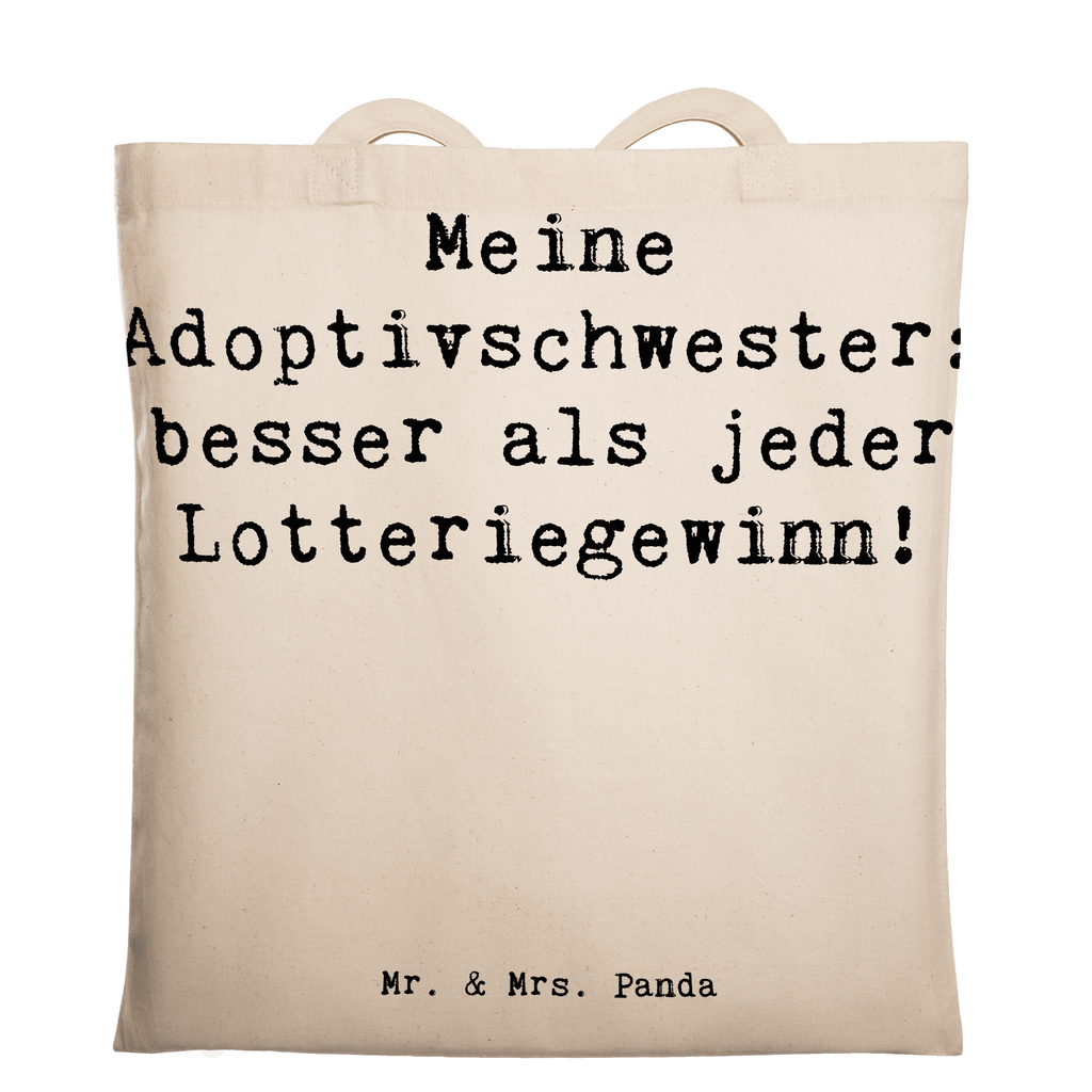 Tragetasche Spruch Adoptivschwester Wunder Beuteltasche, Beutel, Einkaufstasche, Jutebeutel, Stoffbeutel, Tasche, Shopper, Umhängetasche, Strandtasche, Schultertasche, Stofftasche, Tragetasche, Badetasche, Jutetasche, Einkaufstüte, Laptoptasche, Familie, Vatertag, Muttertag, Bruder, Schwester, Mama, Papa, Oma, Opa