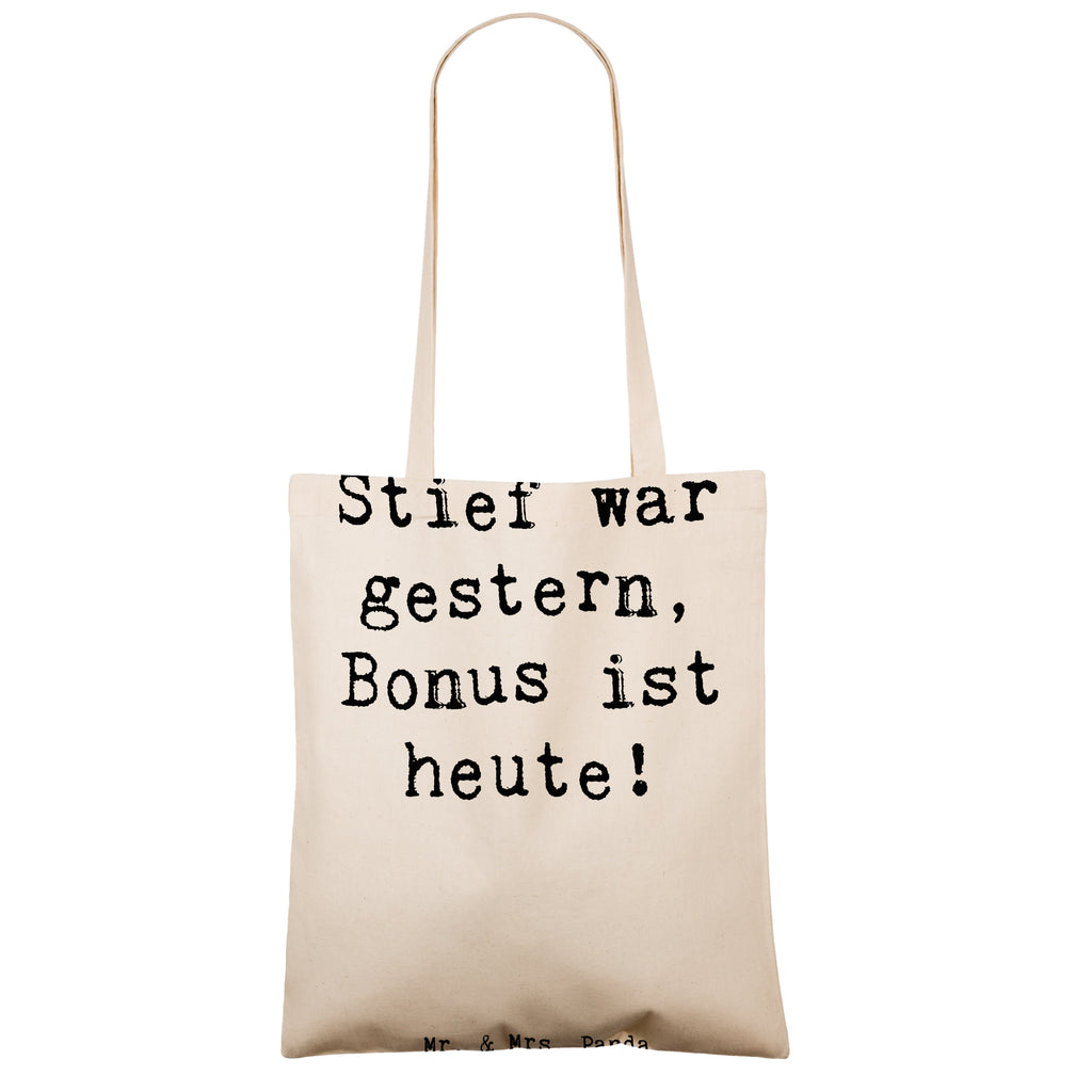 Tragetasche Spruch Bonusvater Freude Beuteltasche, Beutel, Einkaufstasche, Jutebeutel, Stoffbeutel, Tasche, Shopper, Umhängetasche, Strandtasche, Schultertasche, Stofftasche, Tragetasche, Badetasche, Jutetasche, Einkaufstüte, Laptoptasche, Familie, Vatertag, Muttertag, Bruder, Schwester, Mama, Papa, Oma, Opa