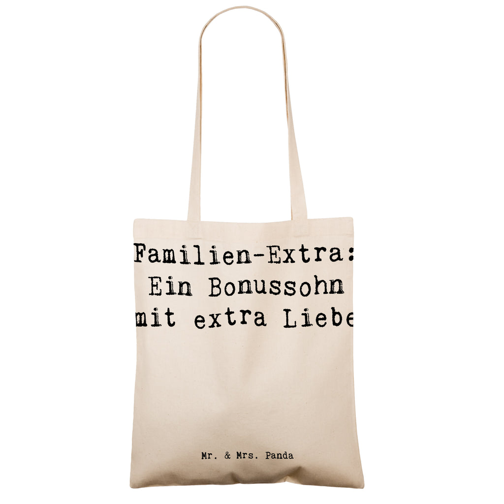 Tragetasche Spruch Bonussohn Liebe Beuteltasche, Beutel, Einkaufstasche, Jutebeutel, Stoffbeutel, Tasche, Shopper, Umhängetasche, Strandtasche, Schultertasche, Stofftasche, Tragetasche, Badetasche, Jutetasche, Einkaufstüte, Laptoptasche, Familie, Vatertag, Muttertag, Bruder, Schwester, Mama, Papa, Oma, Opa