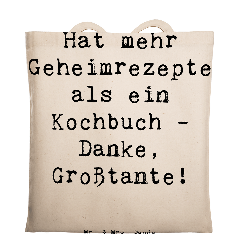 Tragetasche Großtante Kochkunst Beuteltasche, Beutel, Einkaufstasche, Jutebeutel, Stoffbeutel, Familie, Vatertag, Muttertag, Bruder, Schwester, Mama, Papa, Oma, Opa