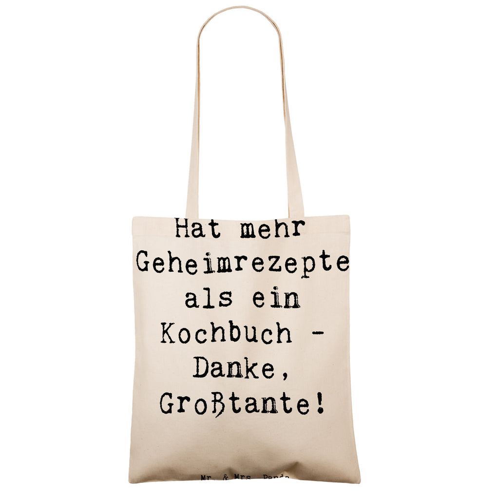 Tragetasche Spruch Geheimrezepte Großtante Beuteltasche, Beutel, Einkaufstasche, Jutebeutel, Stoffbeutel, Tasche, Shopper, Umhängetasche, Strandtasche, Schultertasche, Stofftasche, Tragetasche, Badetasche, Jutetasche, Einkaufstüte, Laptoptasche, Familie, Vatertag, Muttertag, Bruder, Schwester, Mama, Papa, Oma, Opa