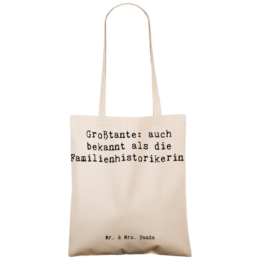 Tragetasche Spruch Großtante Historikerin Beuteltasche, Beutel, Einkaufstasche, Jutebeutel, Stoffbeutel, Tasche, Shopper, Umhängetasche, Strandtasche, Schultertasche, Stofftasche, Tragetasche, Badetasche, Jutetasche, Einkaufstüte, Laptoptasche, Familie, Vatertag, Muttertag, Bruder, Schwester, Mama, Papa, Oma, Opa