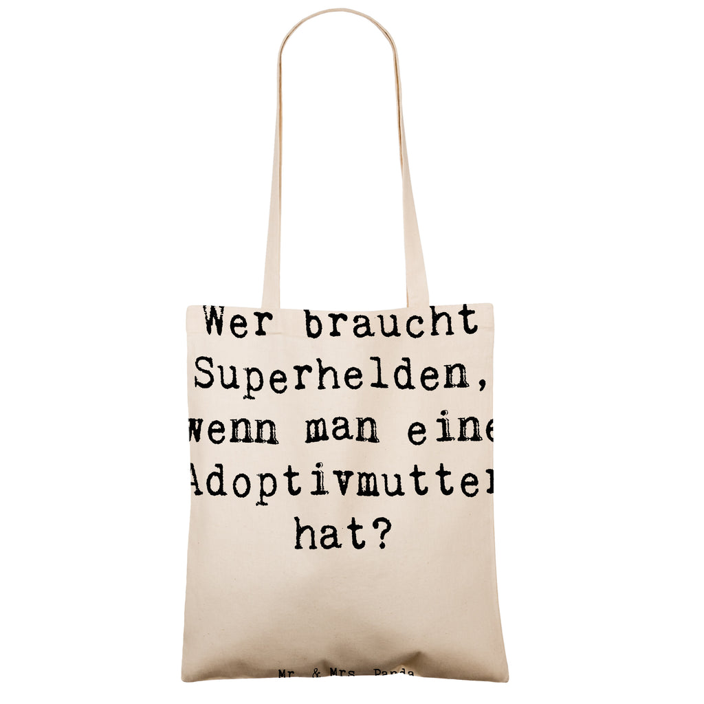 Tragetasche Spruch Adoptivmutter Heldin Beuteltasche, Beutel, Einkaufstasche, Jutebeutel, Stoffbeutel, Tasche, Shopper, Umhängetasche, Strandtasche, Schultertasche, Stofftasche, Tragetasche, Badetasche, Jutetasche, Einkaufstüte, Laptoptasche, Familie, Vatertag, Muttertag, Bruder, Schwester, Mama, Papa, Oma, Opa