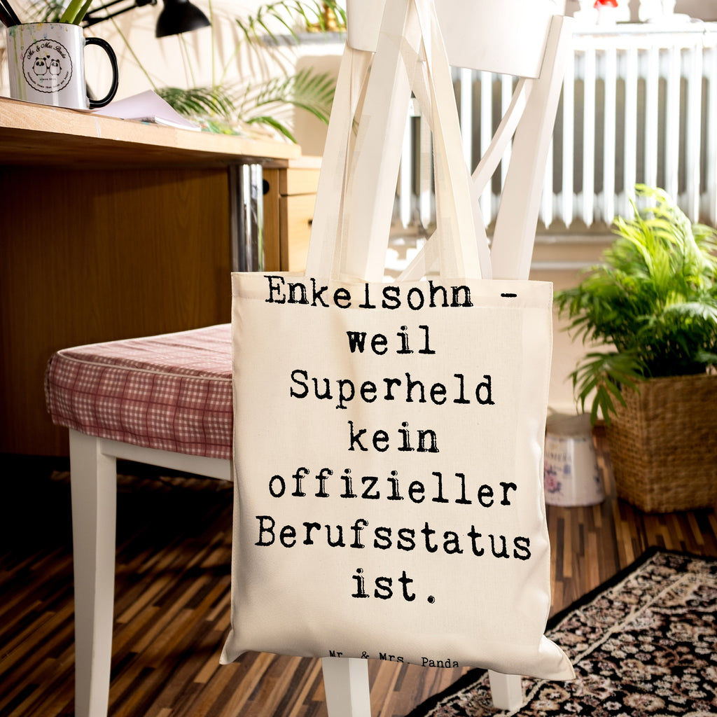 Tragetasche Spruch Enkelsohn Held Beuteltasche, Beutel, Einkaufstasche, Jutebeutel, Stoffbeutel, Tasche, Shopper, Umhängetasche, Strandtasche, Schultertasche, Stofftasche, Tragetasche, Badetasche, Jutetasche, Einkaufstüte, Laptoptasche, Familie, Vatertag, Muttertag, Bruder, Schwester, Mama, Papa, Oma, Opa