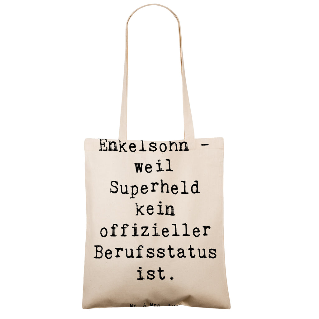 Tragetasche Spruch Enkelsohn Held Beuteltasche, Beutel, Einkaufstasche, Jutebeutel, Stoffbeutel, Tasche, Shopper, Umhängetasche, Strandtasche, Schultertasche, Stofftasche, Tragetasche, Badetasche, Jutetasche, Einkaufstüte, Laptoptasche, Familie, Vatertag, Muttertag, Bruder, Schwester, Mama, Papa, Oma, Opa