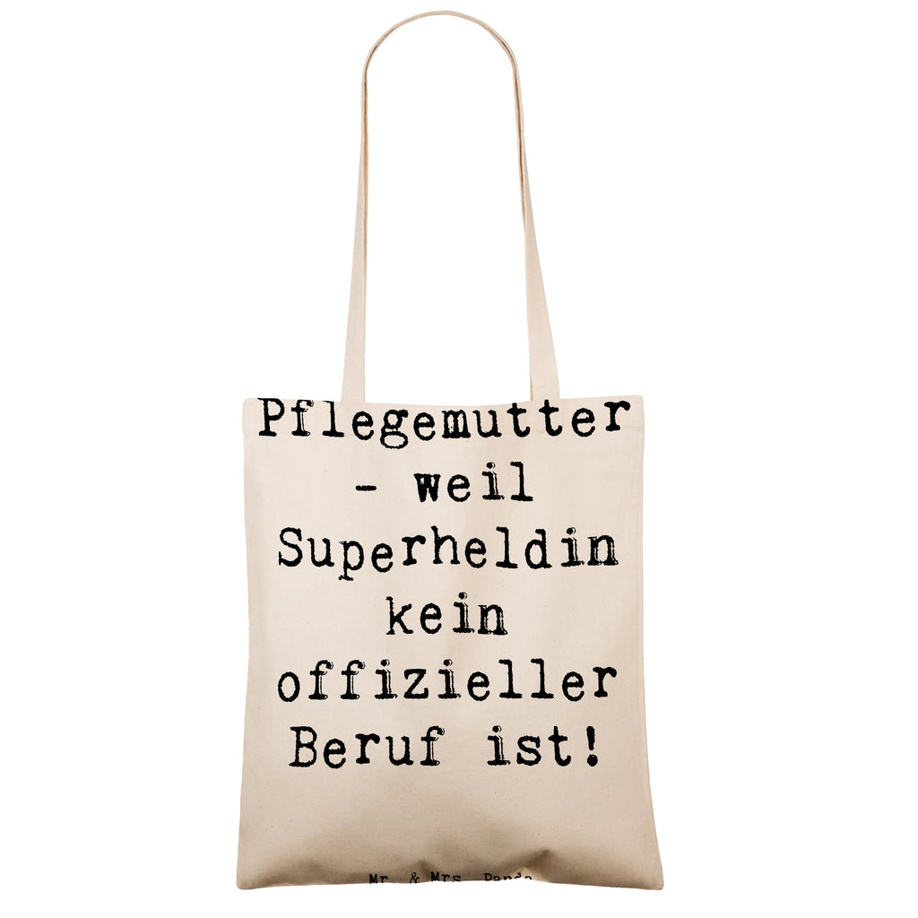 Tragetasche Spruch Pflegemutter Superheldin Beuteltasche, Beutel, Einkaufstasche, Jutebeutel, Stoffbeutel, Tasche, Shopper, Umhängetasche, Strandtasche, Schultertasche, Stofftasche, Tragetasche, Badetasche, Jutetasche, Einkaufstüte, Laptoptasche, Familie, Vatertag, Muttertag, Bruder, Schwester, Mama, Papa, Oma, Opa