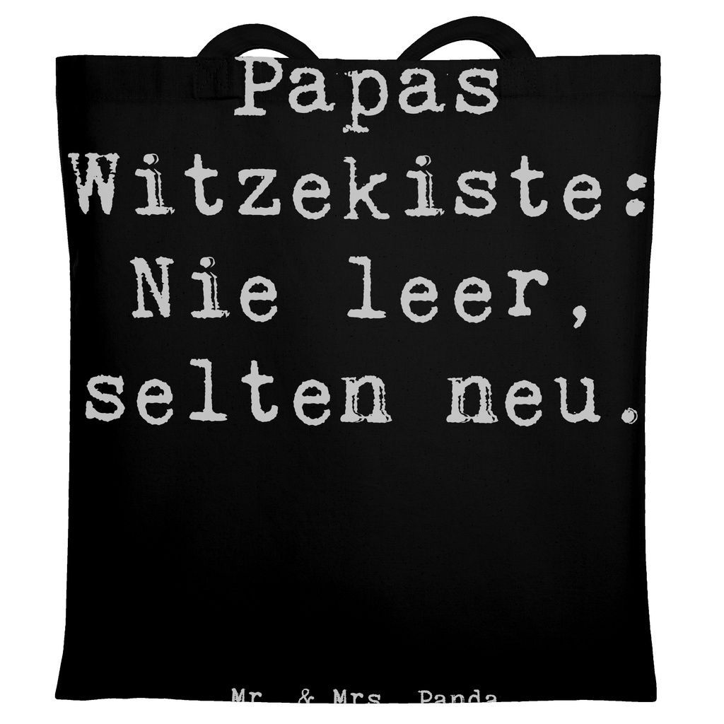 Tragetasche Spruch Vater Witzekiste Beuteltasche, Beutel, Einkaufstasche, Jutebeutel, Stoffbeutel, Tasche, Shopper, Umhängetasche, Strandtasche, Schultertasche, Stofftasche, Tragetasche, Badetasche, Jutetasche, Einkaufstüte, Laptoptasche, Familie, Vatertag, Muttertag, Bruder, Schwester, Mama, Papa, Oma, Opa