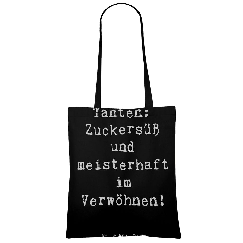 Tragetasche Spruch Tante Zuckersüß Beuteltasche, Beutel, Einkaufstasche, Jutebeutel, Stoffbeutel, Tasche, Shopper, Umhängetasche, Strandtasche, Schultertasche, Stofftasche, Tragetasche, Badetasche, Jutetasche, Einkaufstüte, Laptoptasche, Familie, Vatertag, Muttertag, Bruder, Schwester, Mama, Papa, Oma, Opa