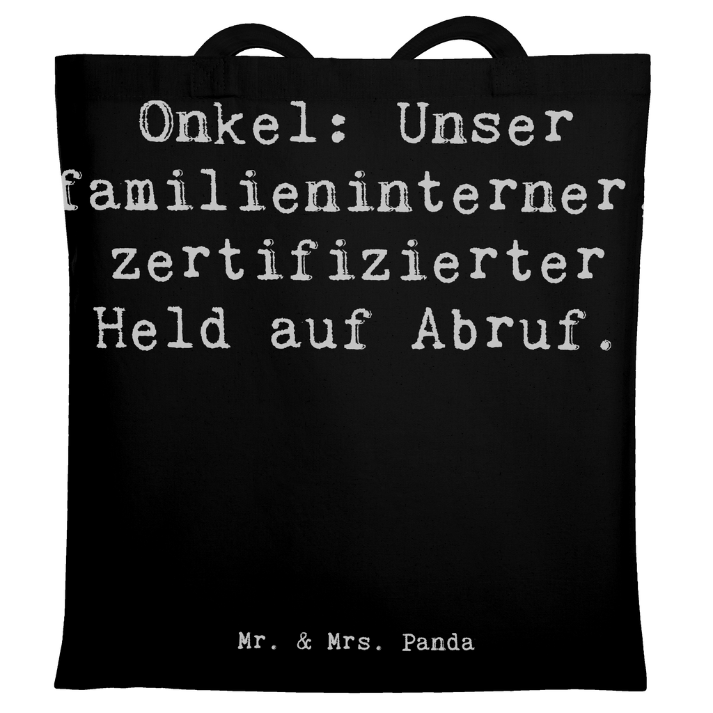 Tragetasche Spruch Onkel-Held Beuteltasche, Beutel, Einkaufstasche, Jutebeutel, Stoffbeutel, Tasche, Shopper, Umhängetasche, Strandtasche, Schultertasche, Stofftasche, Tragetasche, Badetasche, Jutetasche, Einkaufstüte, Laptoptasche, Familie, Vatertag, Muttertag, Bruder, Schwester, Mama, Papa, Oma, Opa