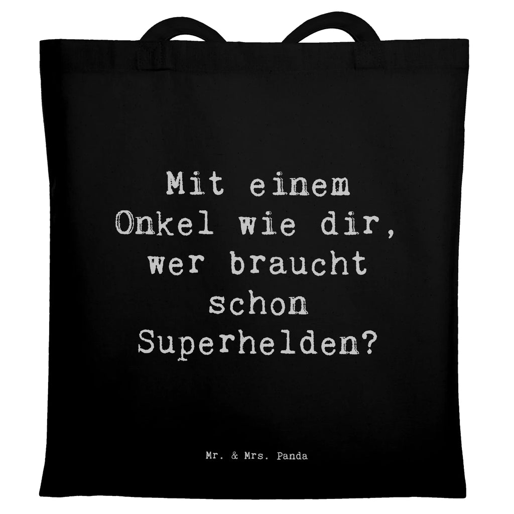 Tragetasche Spruch Super-Onkel Beuteltasche, Beutel, Einkaufstasche, Jutebeutel, Stoffbeutel, Tasche, Shopper, Umhängetasche, Strandtasche, Schultertasche, Stofftasche, Tragetasche, Badetasche, Jutetasche, Einkaufstüte, Laptoptasche, Familie, Vatertag, Muttertag, Bruder, Schwester, Mama, Papa, Oma, Opa