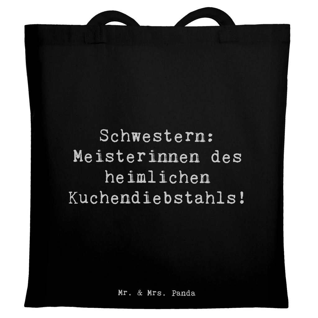 Tragetasche Schwestern Kuchendiebe Beuteltasche, Beutel, Einkaufstasche, Jutebeutel, Stoffbeutel