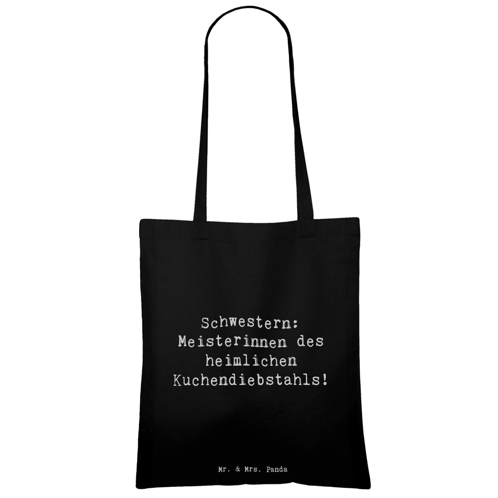 Tragetasche Schwestern Kuchendiebe Beuteltasche, Beutel, Einkaufstasche, Jutebeutel, Stoffbeutel