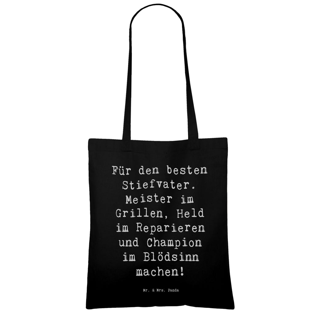 Tragetasche Spruch Bester Stiefvater Beuteltasche, Beutel, Einkaufstasche, Jutebeutel, Stoffbeutel, Tasche, Shopper, Umhängetasche, Strandtasche, Schultertasche, Stofftasche, Tragetasche, Badetasche, Jutetasche, Einkaufstüte, Laptoptasche, Familie, Vatertag, Muttertag, Bruder, Schwester, Mama, Papa, Oma, Opa