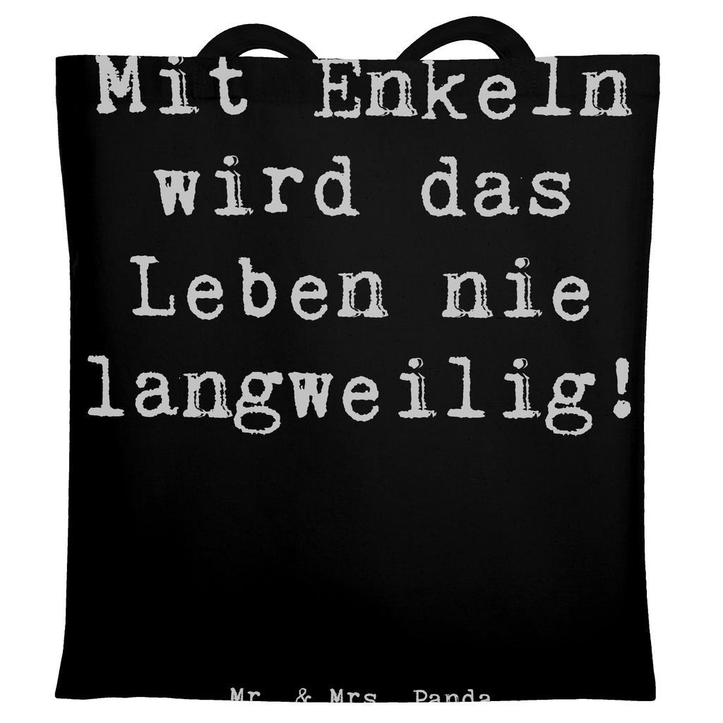 Tragetasche Spruch Enkelkinder Abenteuer Beuteltasche, Beutel, Einkaufstasche, Jutebeutel, Stoffbeutel, Tasche, Shopper, Umhängetasche, Strandtasche, Schultertasche, Stofftasche, Tragetasche, Badetasche, Jutetasche, Einkaufstüte, Laptoptasche, Familie, Vatertag, Muttertag, Bruder, Schwester, Mama, Papa, Oma, Opa