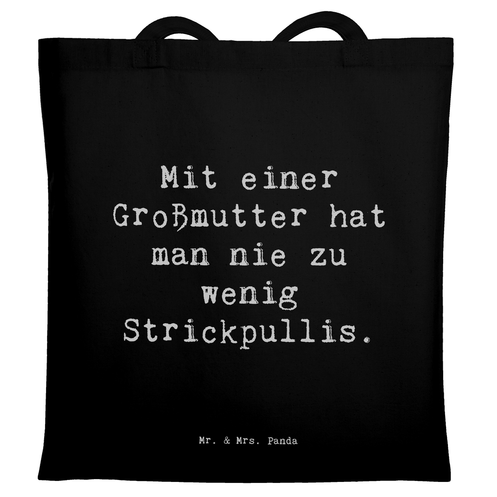 Tragetasche Spruch Großmutter Strickpullis Beuteltasche, Beutel, Einkaufstasche, Jutebeutel, Stoffbeutel, Tasche, Shopper, Umhängetasche, Strandtasche, Schultertasche, Stofftasche, Tragetasche, Badetasche, Jutetasche, Einkaufstüte, Laptoptasche, Familie, Vatertag, Muttertag, Bruder, Schwester, Mama, Papa, Oma, Opa