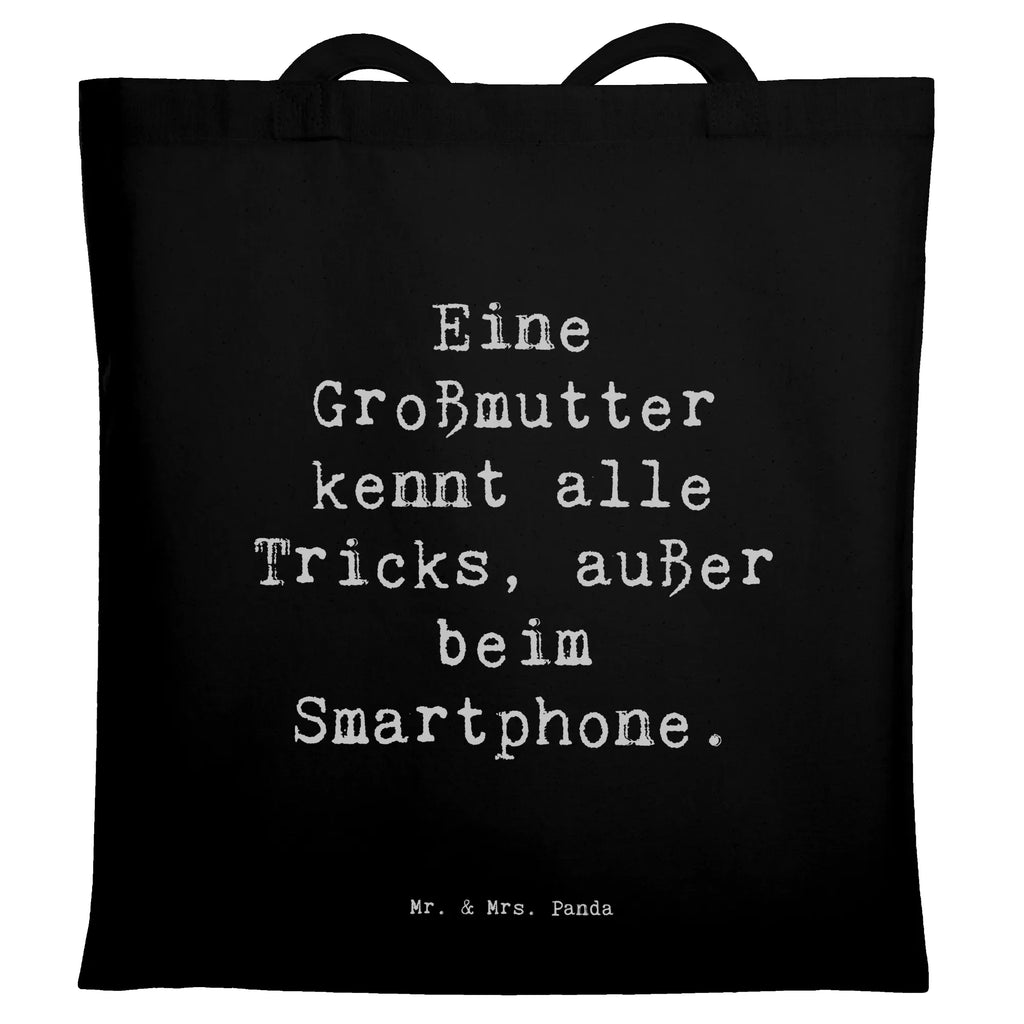 Tragetasche Spruch Großmutter Tricks Beuteltasche, Beutel, Einkaufstasche, Jutebeutel, Stoffbeutel, Tasche, Shopper, Umhängetasche, Strandtasche, Schultertasche, Stofftasche, Tragetasche, Badetasche, Jutetasche, Einkaufstüte, Laptoptasche, Familie, Vatertag, Muttertag, Bruder, Schwester, Mama, Papa, Oma, Opa