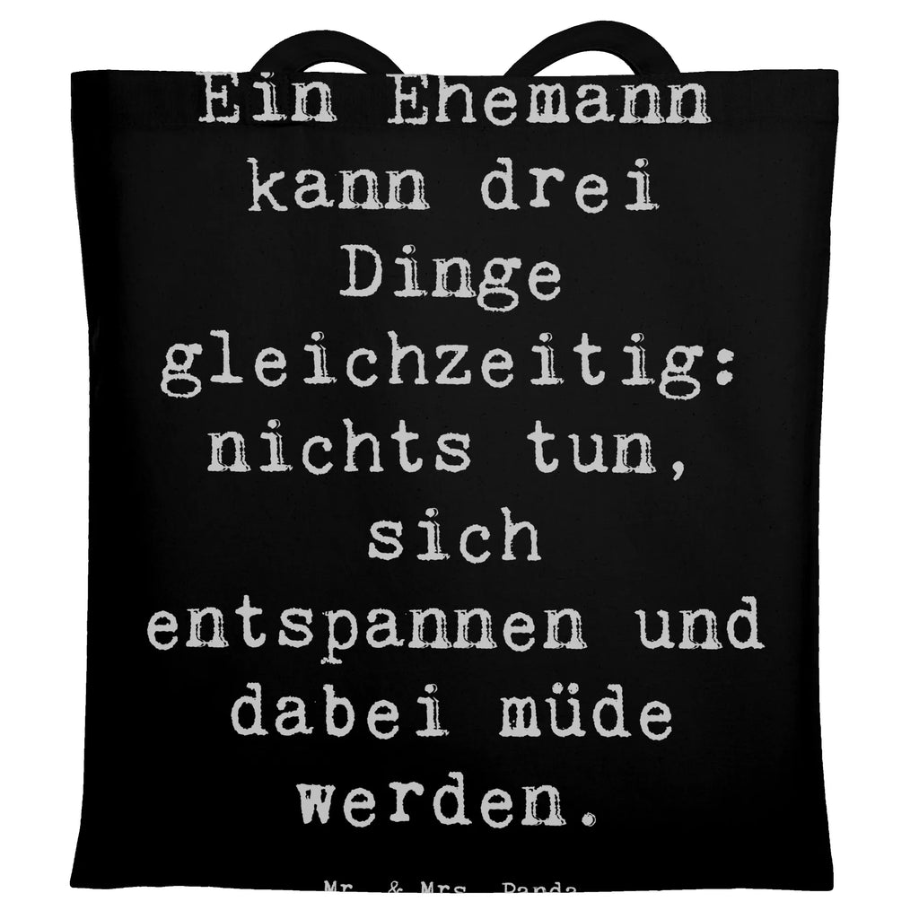 Tragetasche Spruch Ehemann Fähigkeiten Beuteltasche, Beutel, Einkaufstasche, Jutebeutel, Stoffbeutel, Tasche, Shopper, Umhängetasche, Strandtasche, Schultertasche, Stofftasche, Tragetasche, Badetasche, Jutetasche, Einkaufstüte, Laptoptasche, Familie, Vatertag, Muttertag, Bruder, Schwester, Mama, Papa, Oma, Opa