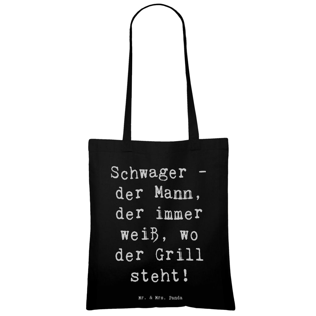 Tragetasche Schwager Grillmeister Beuteltasche, Beutel, Einkaufstasche, Jutebeutel, Stoffbeutel