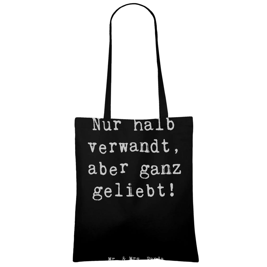 Tragetasche Spruch Halbbruder Liebe Beuteltasche, Beutel, Einkaufstasche, Jutebeutel, Stoffbeutel, Tasche, Shopper, Umhängetasche, Strandtasche, Schultertasche, Stofftasche, Tragetasche, Badetasche, Jutetasche, Einkaufstüte, Laptoptasche, Familie, Vatertag, Muttertag, Bruder, Schwester, Mama, Papa, Oma, Opa