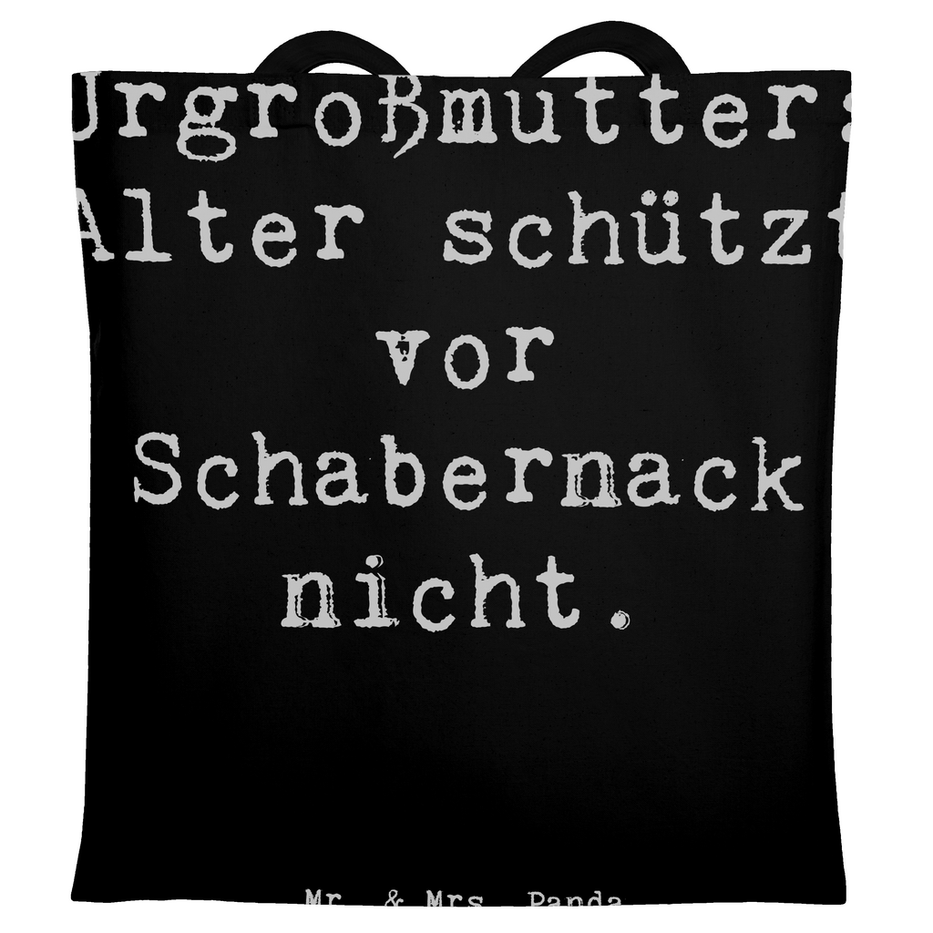 Tragetasche Spruch Urgroßmutter Schabernack Beuteltasche, Beutel, Einkaufstasche, Jutebeutel, Stoffbeutel, Tasche, Shopper, Umhängetasche, Strandtasche, Schultertasche, Stofftasche, Tragetasche, Badetasche, Jutetasche, Einkaufstüte, Laptoptasche, Familie, Vatertag, Muttertag, Bruder, Schwester, Mama, Papa, Oma, Opa