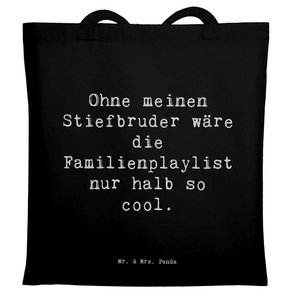 Tragetasche Spruch Cooler Stiefbruder Beuteltasche, Beutel, Einkaufstasche, Jutebeutel, Stoffbeutel, Tasche, Shopper, Umhängetasche, Strandtasche, Schultertasche, Stofftasche, Tragetasche, Badetasche, Jutetasche, Einkaufstüte, Laptoptasche, Familie, Vatertag, Muttertag, Bruder, Schwester, Mama, Papa, Oma, Opa