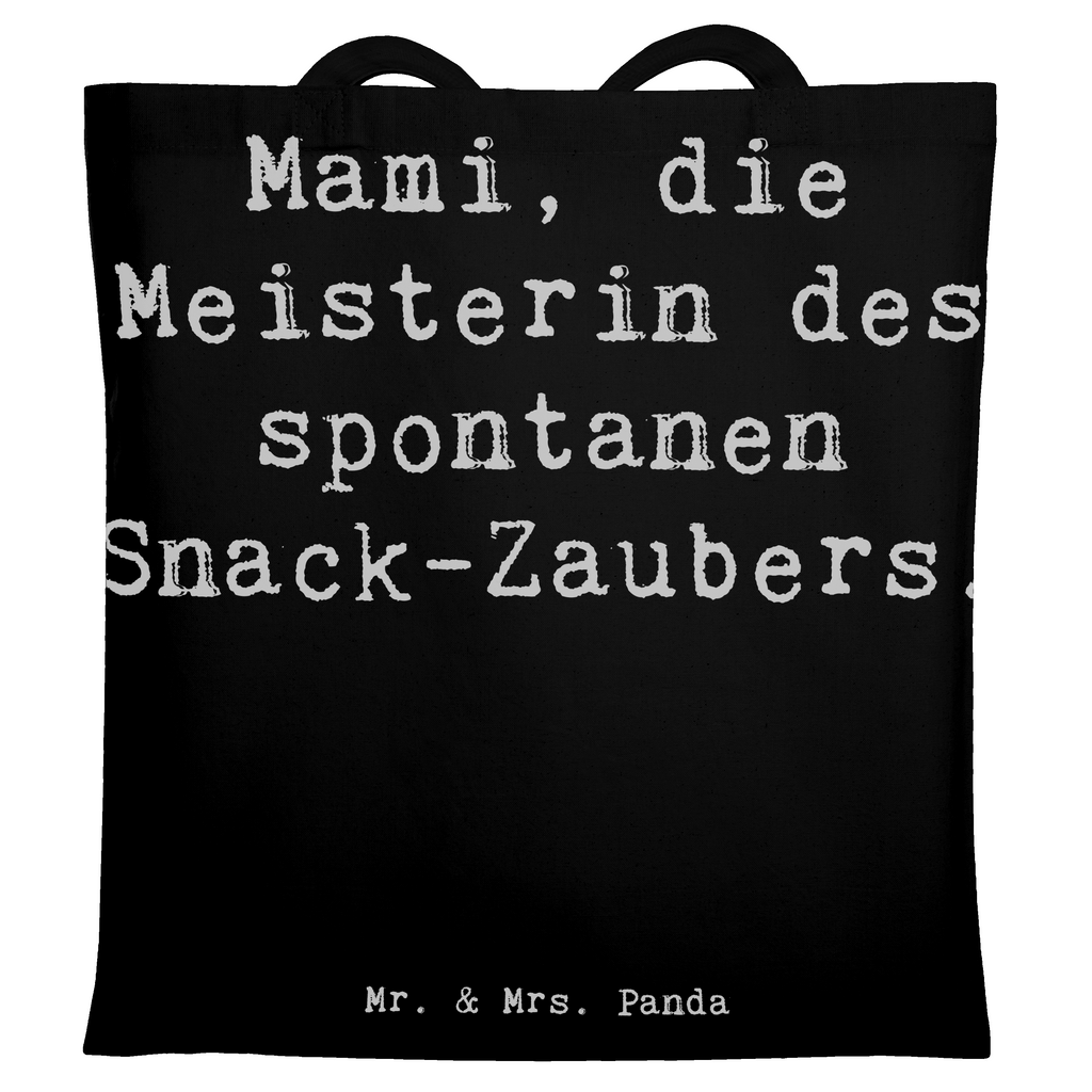 Tragetasche Spruch Mami Snack-Zauber Beuteltasche, Beutel, Einkaufstasche, Jutebeutel, Stoffbeutel, Tasche, Shopper, Umhängetasche, Strandtasche, Schultertasche, Stofftasche, Tragetasche, Badetasche, Jutetasche, Einkaufstüte, Laptoptasche, Familie, Vatertag, Muttertag, Bruder, Schwester, Mama, Papa, Oma, Opa