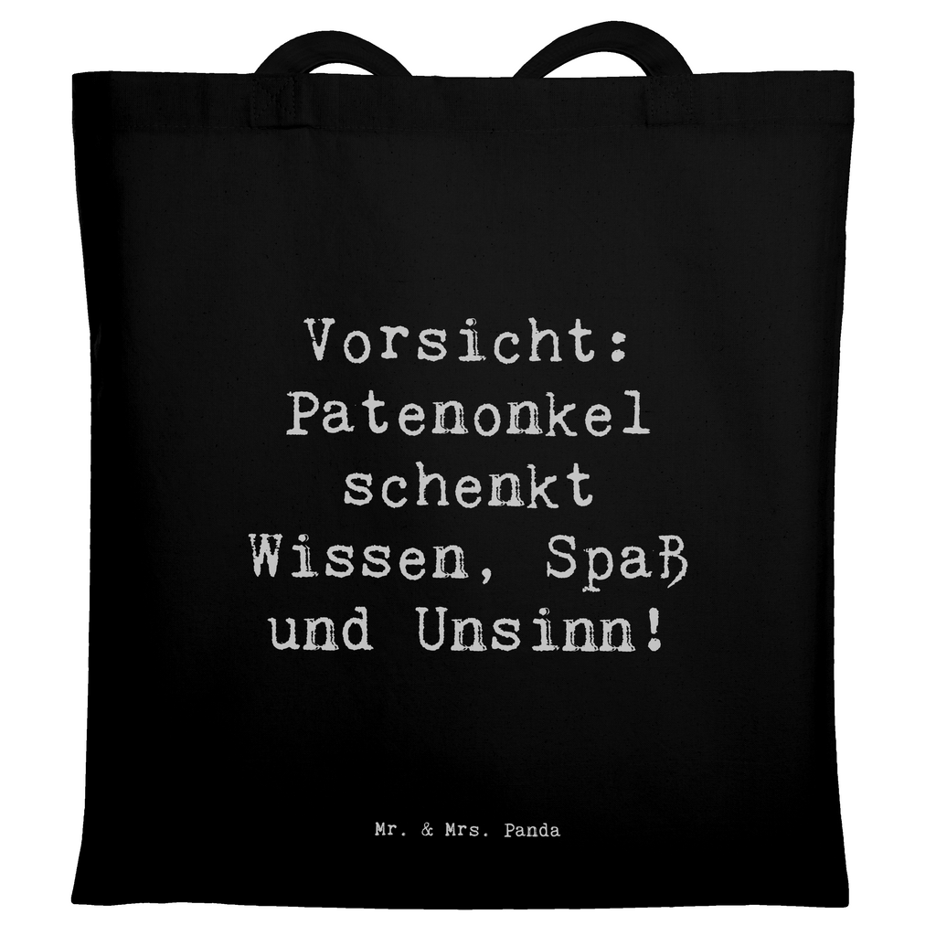 Tragetasche Spruch Patenonkel Wissen Spaß Beuteltasche, Beutel, Einkaufstasche, Jutebeutel, Stoffbeutel, Tasche, Shopper, Umhängetasche, Strandtasche, Schultertasche, Stofftasche, Tragetasche, Badetasche, Jutetasche, Einkaufstüte, Laptoptasche, Familie, Vatertag, Muttertag, Bruder, Schwester, Mama, Papa, Oma, Opa