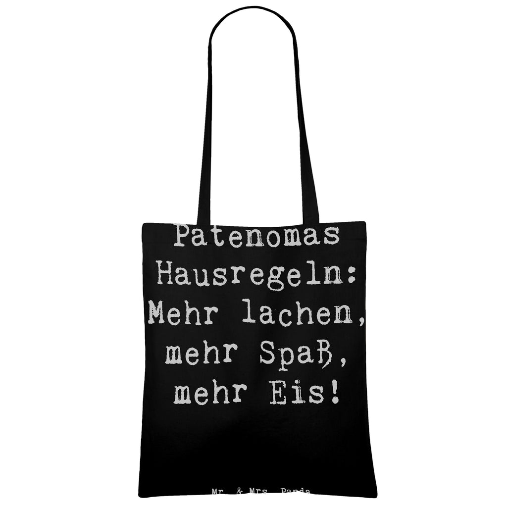 Tragetasche Spruch Patenoma Hausregeln Beuteltasche, Beutel, Einkaufstasche, Jutebeutel, Stoffbeutel, Tasche, Shopper, Umhängetasche, Strandtasche, Schultertasche, Stofftasche, Tragetasche, Badetasche, Jutetasche, Einkaufstüte, Laptoptasche, Familie, Vatertag, Muttertag, Bruder, Schwester, Mama, Papa, Oma, Opa