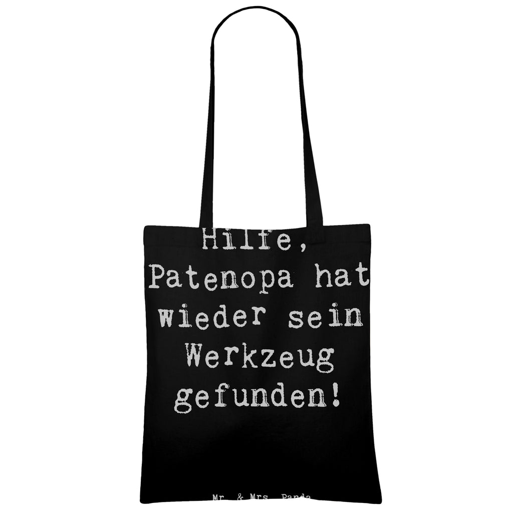 Tragetasche Spruch Patenopa Abenteuer Beuteltasche, Beutel, Einkaufstasche, Jutebeutel, Stoffbeutel, Tasche, Shopper, Umhängetasche, Strandtasche, Schultertasche, Stofftasche, Tragetasche, Badetasche, Jutetasche, Einkaufstüte, Laptoptasche, Familie, Vatertag, Muttertag, Bruder, Schwester, Mama, Papa, Oma, Opa