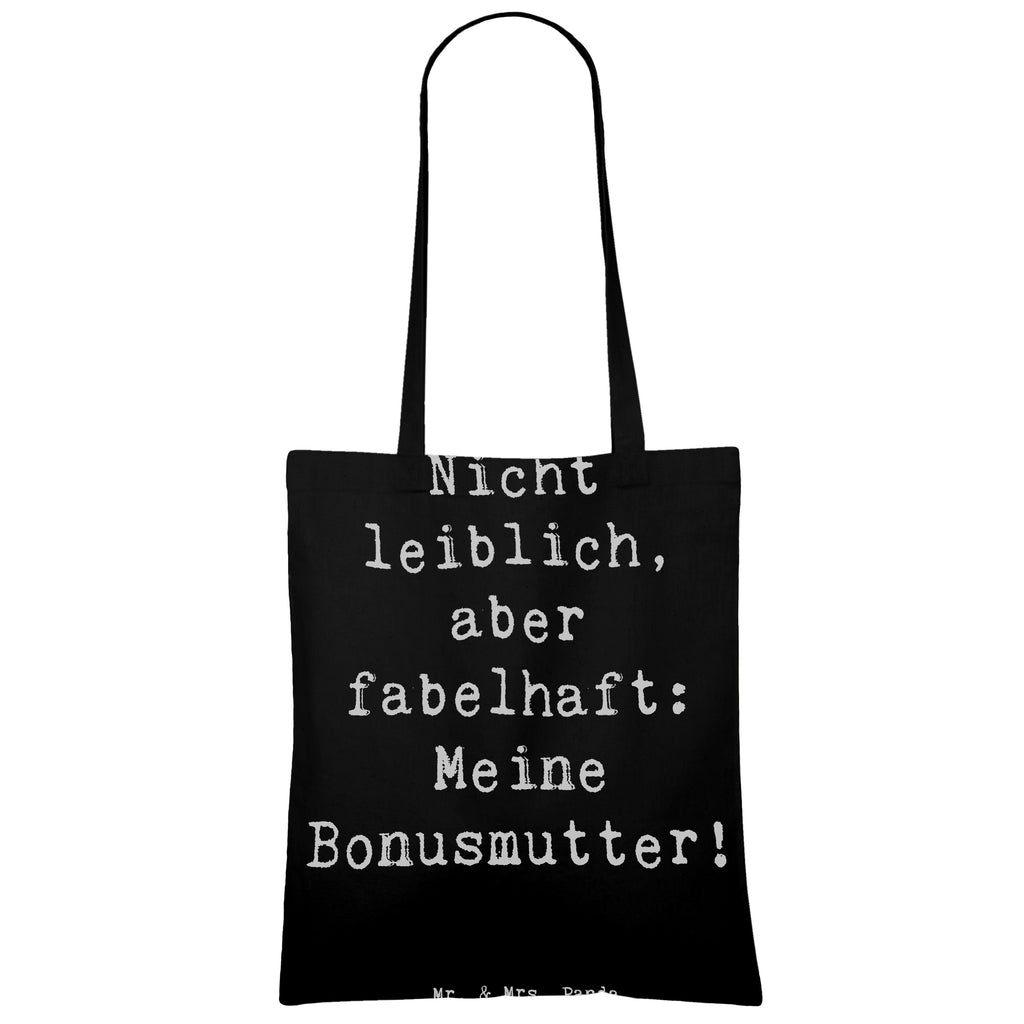 Tragetasche Spruch Bonusmutter Beuteltasche, Beutel, Einkaufstasche, Jutebeutel, Stoffbeutel, Tasche, Shopper, Umhängetasche, Strandtasche, Schultertasche, Stofftasche, Tragetasche, Badetasche, Jutetasche, Einkaufstüte, Laptoptasche, Familie, Vatertag, Muttertag, Bruder, Schwester, Mama, Papa, Oma, Opa