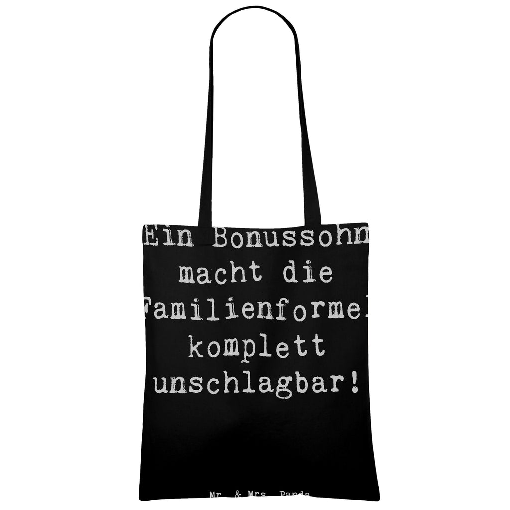 Tragetasche Spruch Unschlagbarer Bonussohn Beuteltasche, Beutel, Einkaufstasche, Jutebeutel, Stoffbeutel, Tasche, Shopper, Umhängetasche, Strandtasche, Schultertasche, Stofftasche, Tragetasche, Badetasche, Jutetasche, Einkaufstüte, Laptoptasche, Familie, Vatertag, Muttertag, Bruder, Schwester, Mama, Papa, Oma, Opa