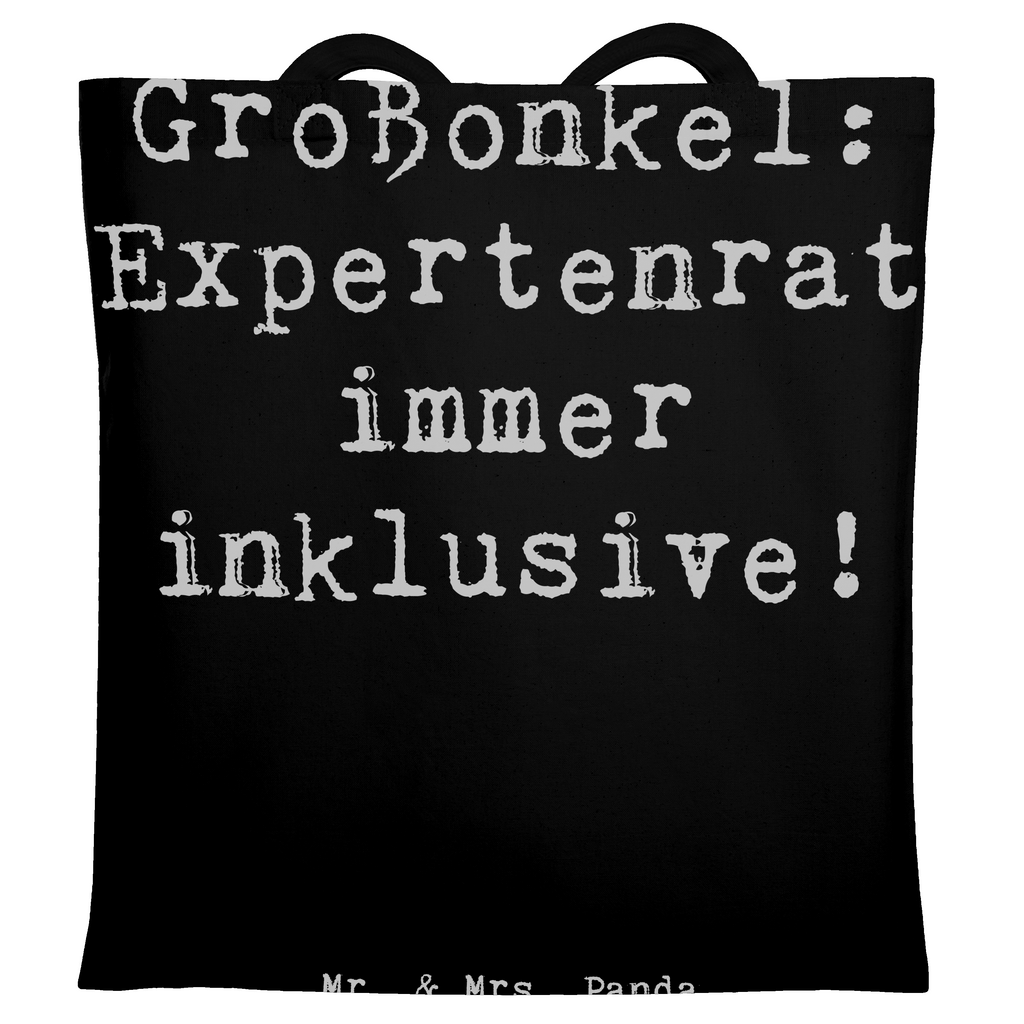 Tragetasche Spruch Großonkel Rat Beuteltasche, Beutel, Einkaufstasche, Jutebeutel, Stoffbeutel, Tasche, Shopper, Umhängetasche, Strandtasche, Schultertasche, Stofftasche, Tragetasche, Badetasche, Jutetasche, Einkaufstüte, Laptoptasche, Familie, Vatertag, Muttertag, Bruder, Schwester, Mama, Papa, Oma, Opa