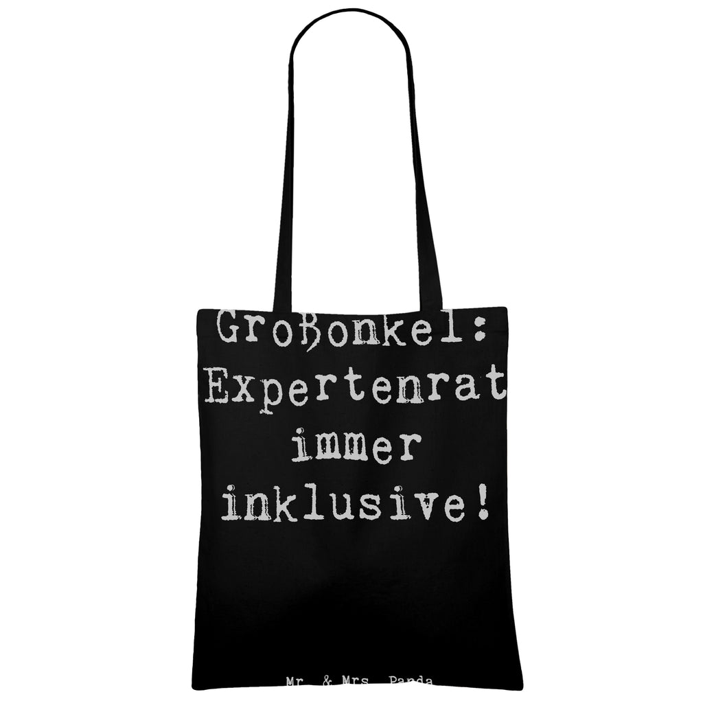 Tragetasche Spruch Großonkel Rat Beuteltasche, Beutel, Einkaufstasche, Jutebeutel, Stoffbeutel, Tasche, Shopper, Umhängetasche, Strandtasche, Schultertasche, Stofftasche, Tragetasche, Badetasche, Jutetasche, Einkaufstüte, Laptoptasche, Familie, Vatertag, Muttertag, Bruder, Schwester, Mama, Papa, Oma, Opa