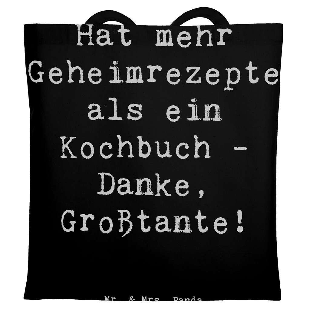 Tragetasche Spruch Geheimrezepte Großtante Beuteltasche, Beutel, Einkaufstasche, Jutebeutel, Stoffbeutel, Tasche, Shopper, Umhängetasche, Strandtasche, Schultertasche, Stofftasche, Tragetasche, Badetasche, Jutetasche, Einkaufstüte, Laptoptasche, Familie, Vatertag, Muttertag, Bruder, Schwester, Mama, Papa, Oma, Opa