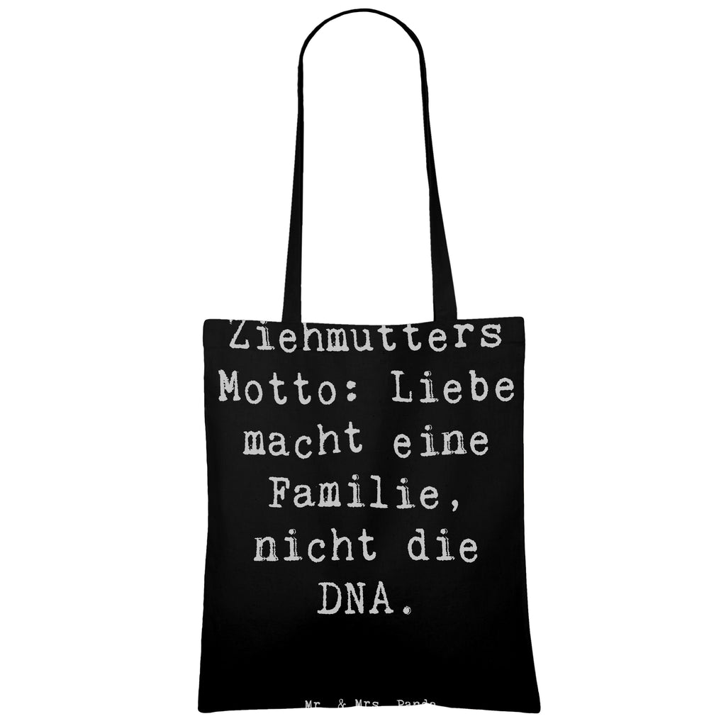 Tragetasche Spruch Ziehmutter Liebe Beuteltasche, Beutel, Einkaufstasche, Jutebeutel, Stoffbeutel, Tasche, Shopper, Umhängetasche, Strandtasche, Schultertasche, Stofftasche, Tragetasche, Badetasche, Jutetasche, Einkaufstüte, Laptoptasche, Familie, Vatertag, Muttertag, Bruder, Schwester, Mama, Papa, Oma, Opa