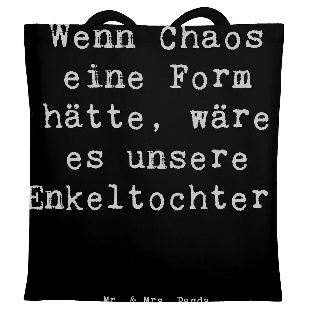 Tragetasche Spruch Enkeltochter Chaos Beuteltasche, Beutel, Einkaufstasche, Jutebeutel, Stoffbeutel, Tasche, Shopper, Umhängetasche, Strandtasche, Schultertasche, Stofftasche, Tragetasche, Badetasche, Jutetasche, Einkaufstüte, Laptoptasche, Familie, Vatertag, Muttertag, Bruder, Schwester, Mama, Papa, Oma, Opa