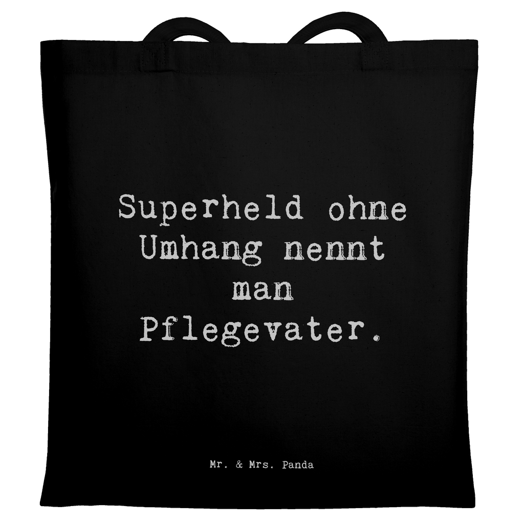 Tragetasche Spruch Pflegevater Held Beuteltasche, Beutel, Einkaufstasche, Jutebeutel, Stoffbeutel, Tasche, Shopper, Umhängetasche, Strandtasche, Schultertasche, Stofftasche, Tragetasche, Badetasche, Jutetasche, Einkaufstüte, Laptoptasche, Familie, Vatertag, Muttertag, Bruder, Schwester, Mama, Papa, Oma, Opa