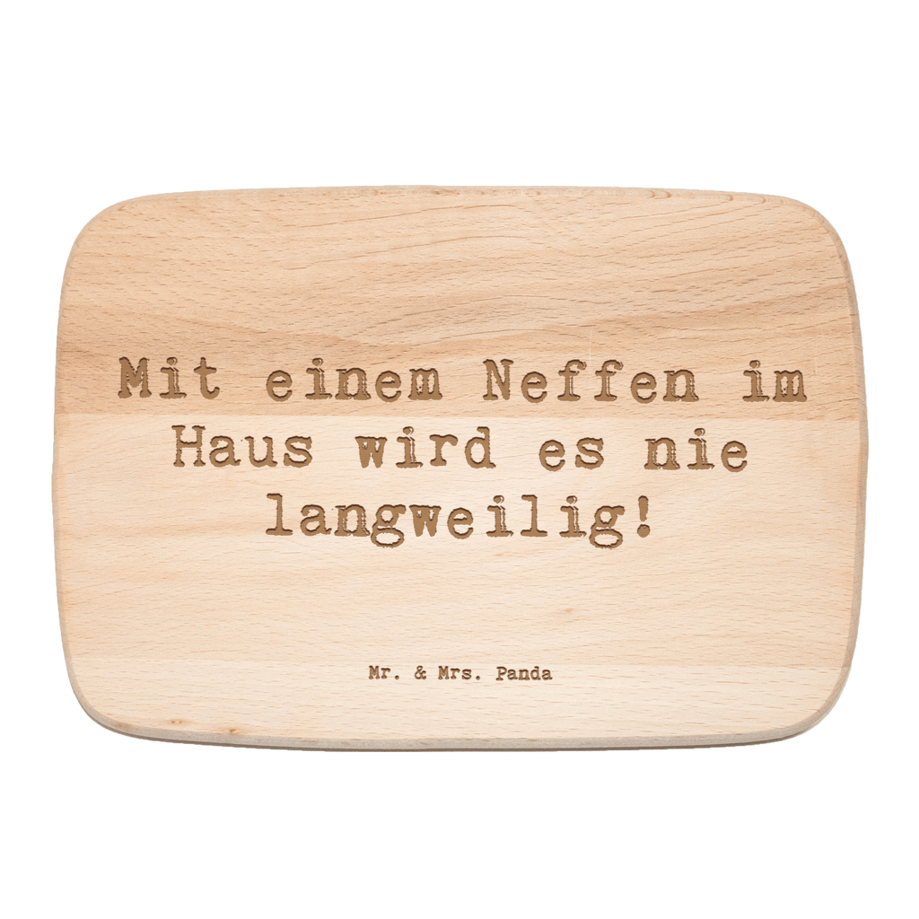 Frühstücksbrett Neffe Spaß Frühstücksbrett, Holzbrett, Schneidebrett, Schneidebrett Holz, Frühstücksbrettchen, Küchenbrett, Familie, Vatertag, Muttertag, Bruder, Schwester, Mama, Papa, Oma, Opa