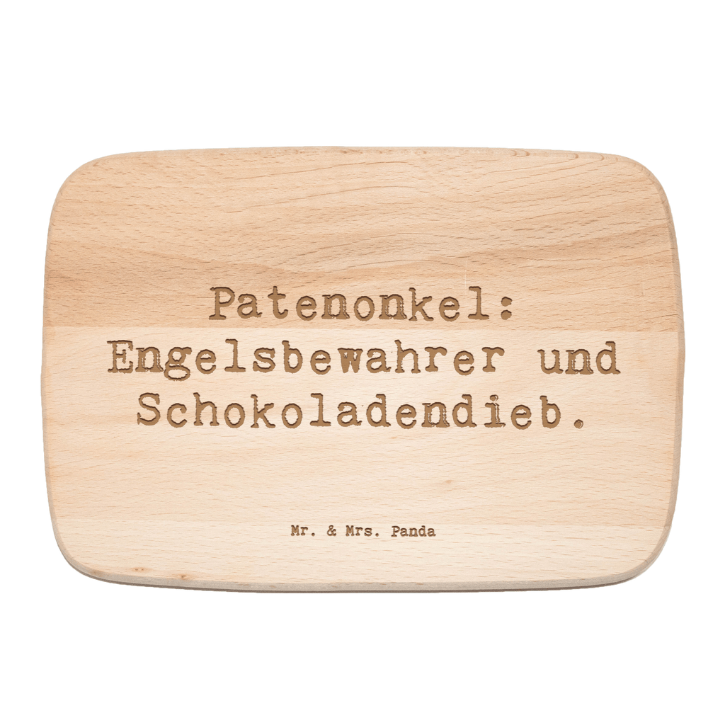 Frühstücksbrett Patenonkel Schokodieb Frühstücksbrett, Holzbrett, Schneidebrett, Schneidebrett Holz, Frühstücksbrettchen, Küchenbrett, Familie, Vatertag, Muttertag, Bruder, Schwester, Mama, Papa, Oma, Opa