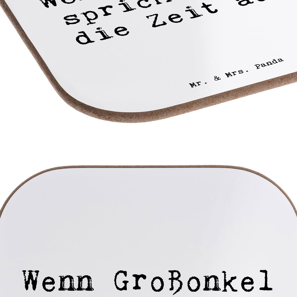 Untersetzer Zeitstillstand Großonkel Bierdeckel, Glasuntersetzer, Untersetzer Gläser, Getränkeuntersetzer, Familie, Vatertag, Muttertag, Bruder, Schwester, Mama, Papa, Oma, Opa