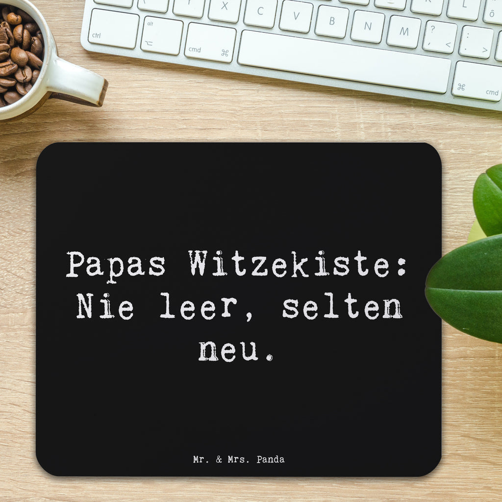 Mauspad Spruch Vater Witzekiste Mousepad, Computer zubehör, Büroausstattung, PC Zubehör, Arbeitszimmer, Mauspad, Einzigartiges Mauspad, Designer Mauspad, Mausunterlage, Mauspad Büro, Familie, Vatertag, Muttertag, Bruder, Schwester, Mama, Papa, Oma, Opa