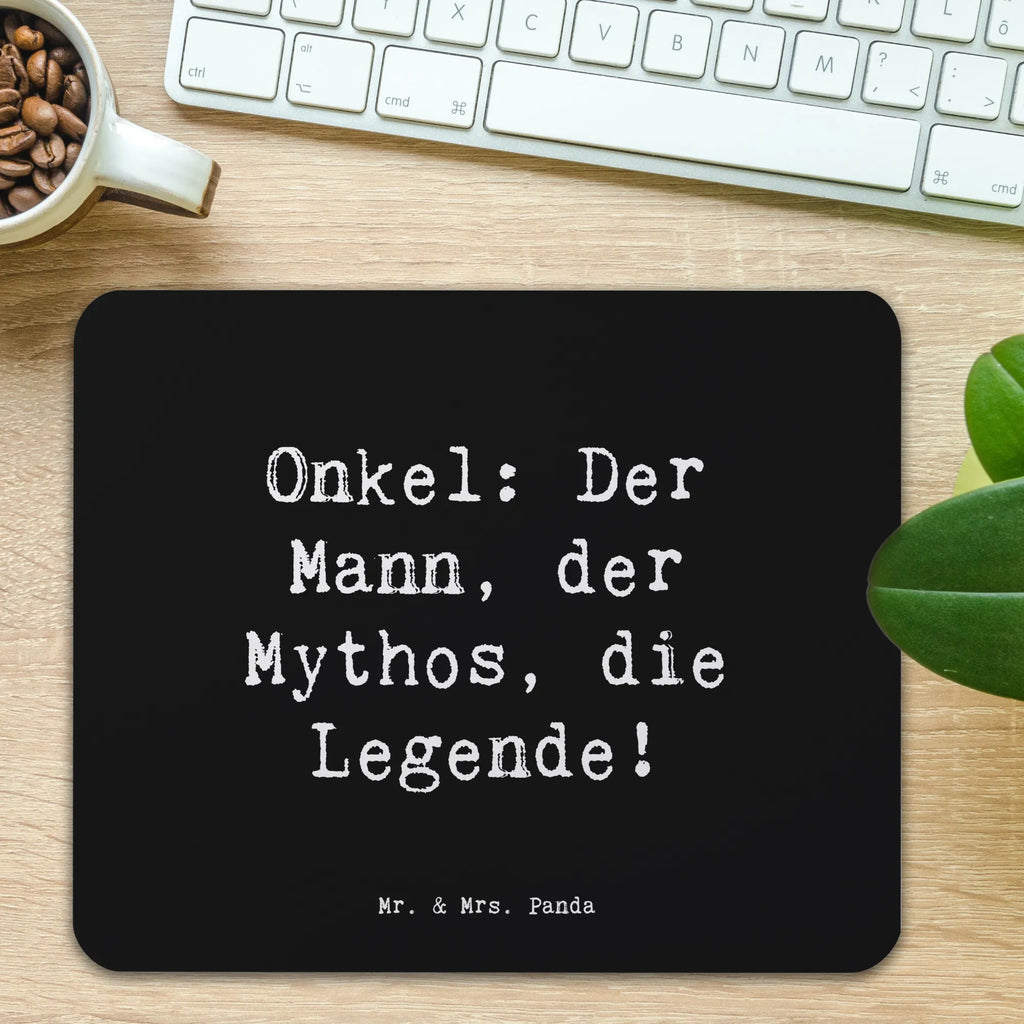 Mauspad Spruch Onkel Legende Mousepad, Computer zubehör, Büroausstattung, PC Zubehör, Arbeitszimmer, Mauspad, Einzigartiges Mauspad, Designer Mauspad, Mausunterlage, Mauspad Büro, Familie, Vatertag, Muttertag, Bruder, Schwester, Mama, Papa, Oma, Opa