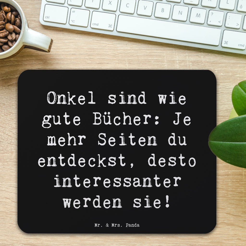 Mauspad Spruch Onkel Bücher Mousepad, Computer zubehör, Büroausstattung, PC Zubehör, Arbeitszimmer, Mauspad, Einzigartiges Mauspad, Designer Mauspad, Mausunterlage, Mauspad Büro, Familie, Vatertag, Muttertag, Bruder, Schwester, Mama, Papa, Oma, Opa