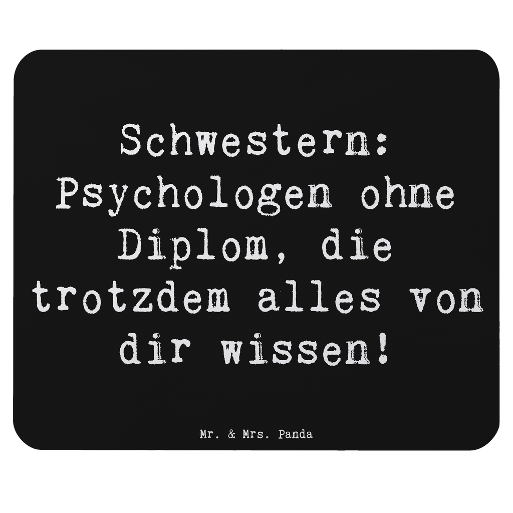 Mauspad Schwestern Psychologen Mousepad, Computer zubehör, Büroausstattung, PC Zubehör, Arbeitszimmer, Mauspad, Einzigartiges Mauspad, Designer Mauspad, Mausunterlage, Mauspad Büro, Familie, Vatertag, Muttertag, Bruder, Schwester, Mama, Papa, Oma, Opa