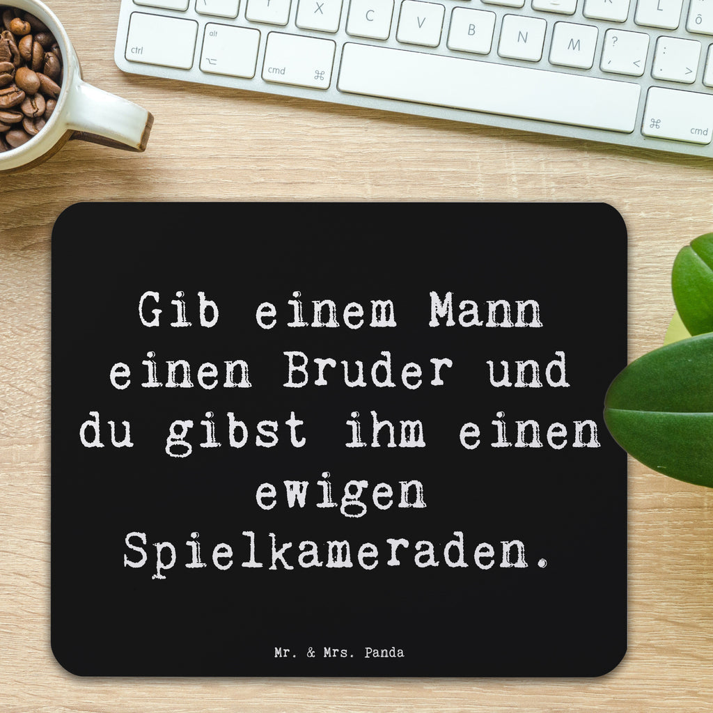 Mauspad Bruder Spielkamerad Mousepad, Computer zubehör, Büroausstattung, PC Zubehör, Arbeitszimmer, Mauspad, Einzigartiges Mauspad, Designer Mauspad, Mausunterlage, Mauspad Büro, Familie, Vatertag, Muttertag, Bruder, Schwester, Mama, Papa, Oma, Opa