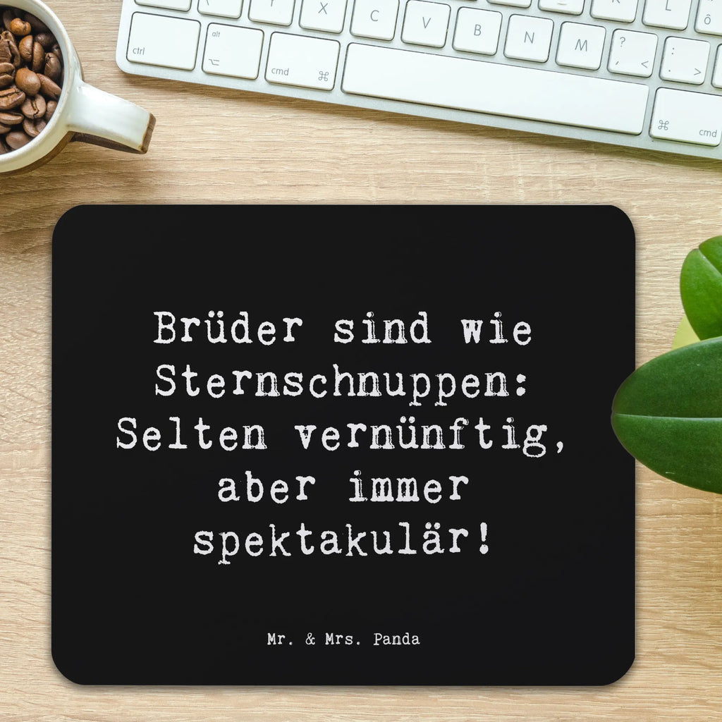 Mauspad Spruch Brüder Sternschnuppen Mousepad, Computer zubehör, Büroausstattung, PC Zubehör, Arbeitszimmer, Mauspad, Einzigartiges Mauspad, Designer Mauspad, Mausunterlage, Mauspad Büro, Familie, Vatertag, Muttertag, Bruder, Schwester, Mama, Papa, Oma, Opa